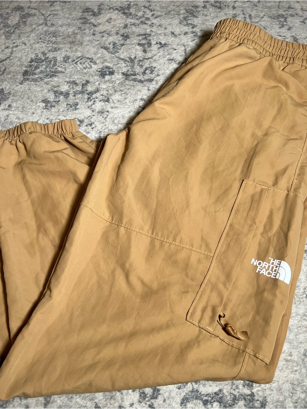The North Face Beige Elastic Waist Shorts